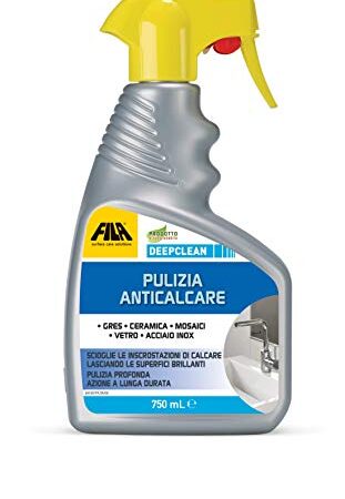 FILA Surface Care Solutions Spray anticalcare per Il Bagno Professionale, 750 ml, 750 unità