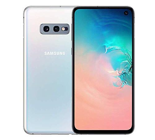 Samsung Galaxy S10e 128GB 5.8 pollici 16MP Dual-SIM - Smartphone senza SIM in prisma, colore: Bianco (Ricondizionato)